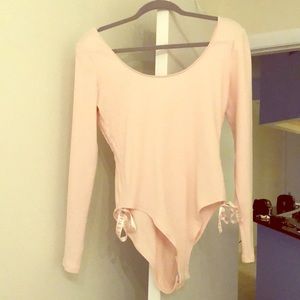 Victorias Secret cream Body with ribbons